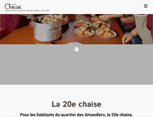 Tablet Screenshot of la20emechaise.org